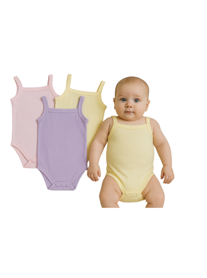 ⁦BABY ROMPER 3PCS SET⁩ - الصورة ⁦1⁩