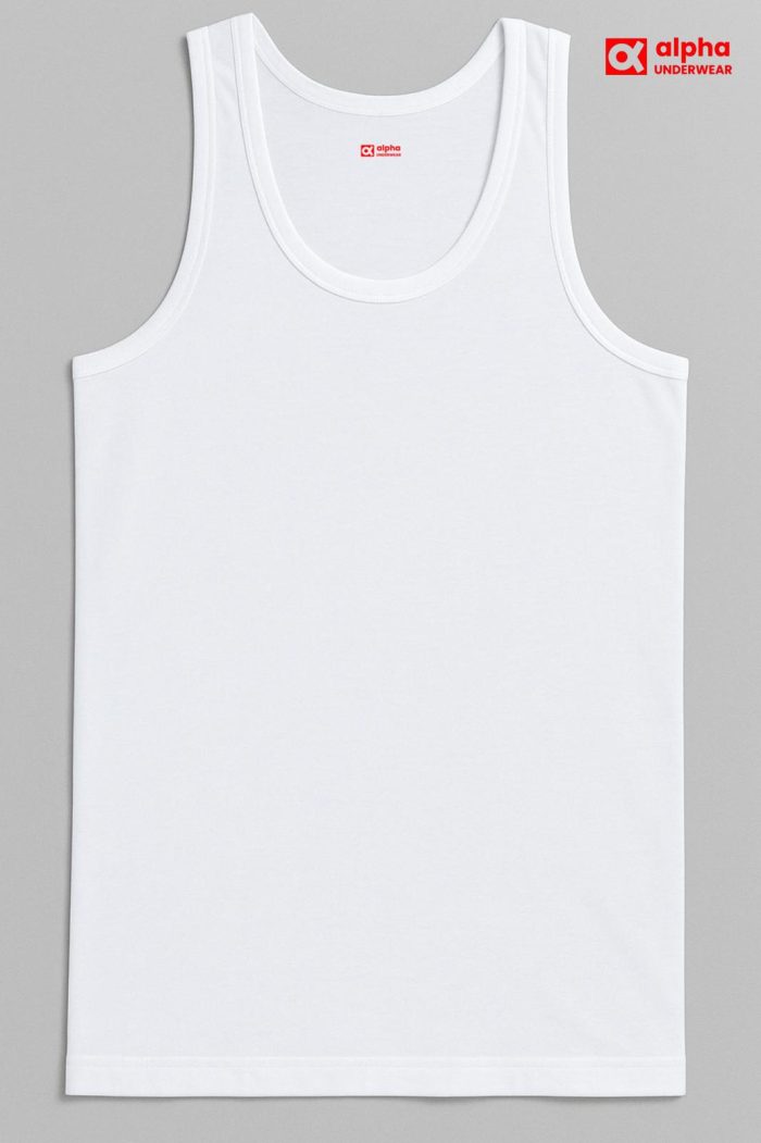 Men's Sleeveless Undershirt - Image 1