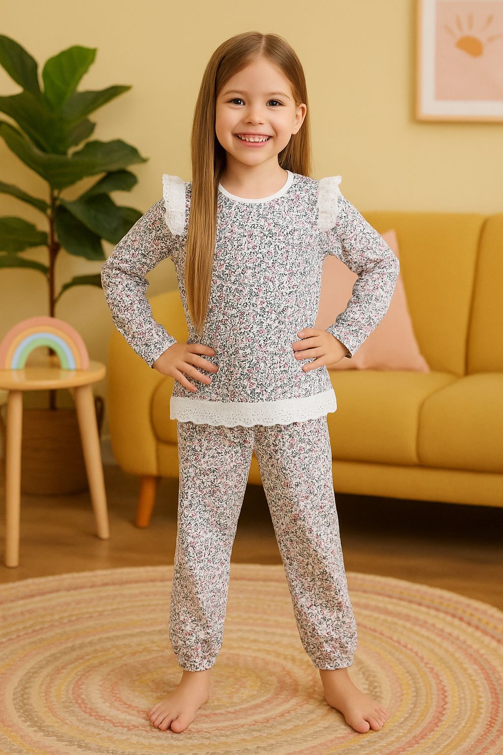 WhatsApp Image 2025-11-05 at 7.02.37 PM Girl's 2Psc Set - Image 1