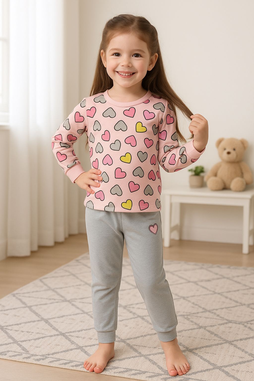 WhatsApp Image 2025-11-05 at 7.02.59 PM Girl's 2Psc Set - Image 1