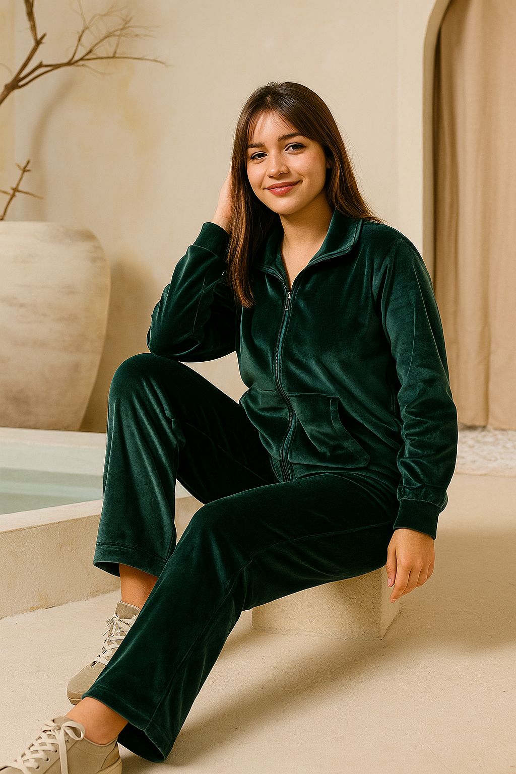 WhatsApp Image 2025-11-06 at 9.12.38 PM Ladies 2 pc Pajama - Image 1